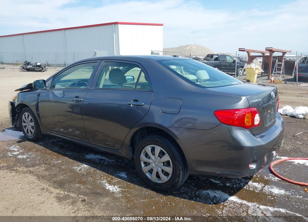 2009 TOYOTA COROLLA LE VIN: JTDBL40EX9J025823