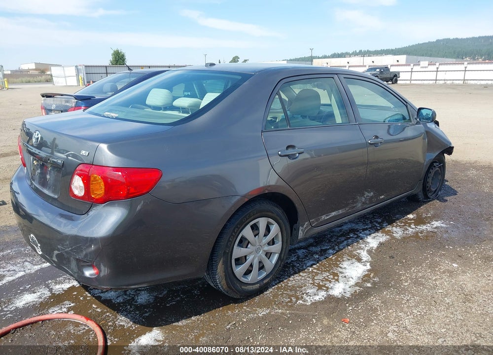 2009 TOYOTA COROLLA LE VIN: JTDBL40EX9J025823