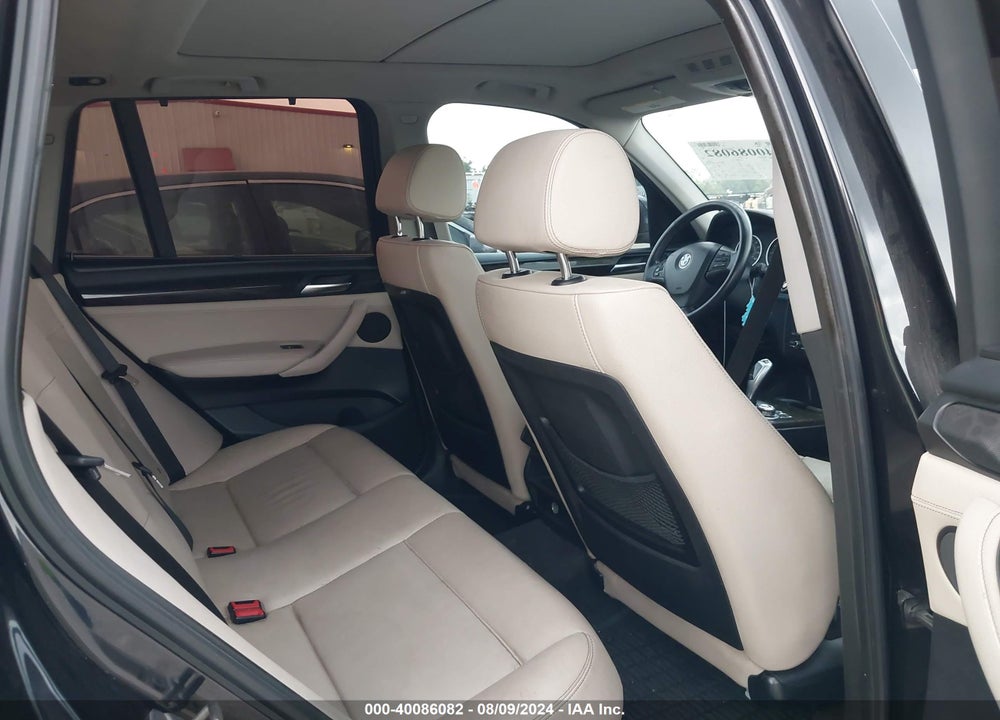 2012 BMW X3 XDRIVE28I VIN: 5UXWX5C54CL720137