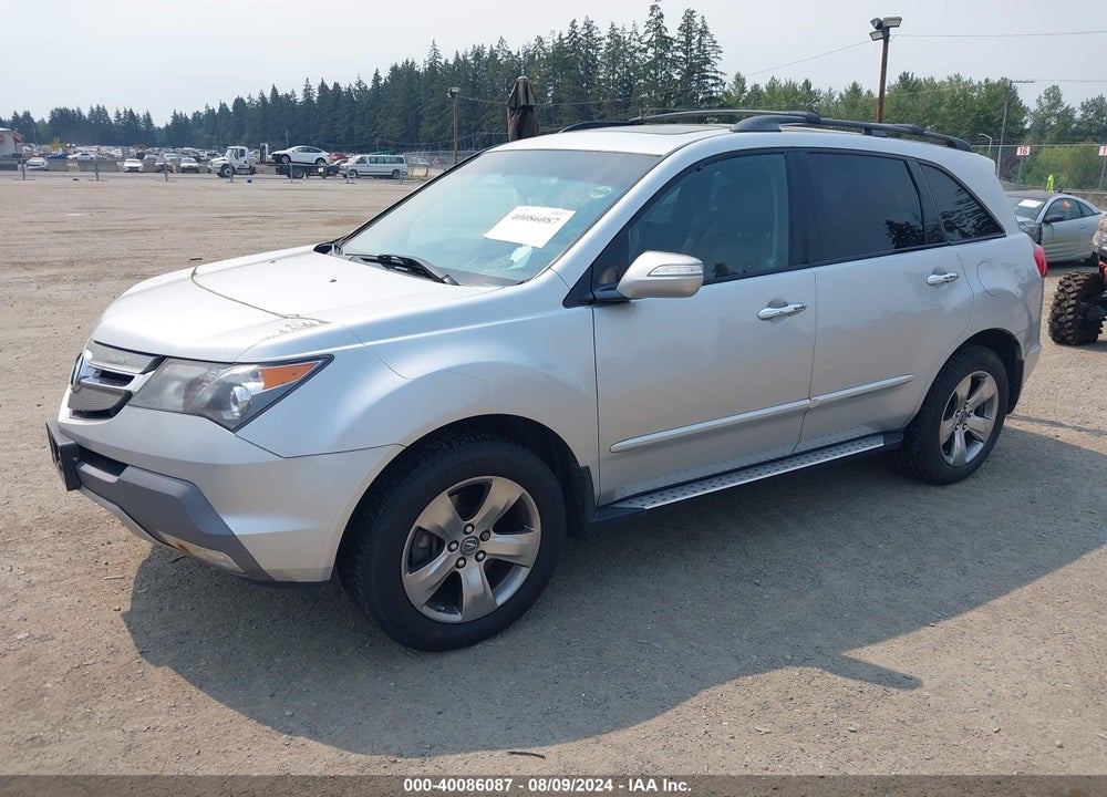 2007 ACURA MDX SPORT PACKAGE VIN: 2HNYD28587H527674