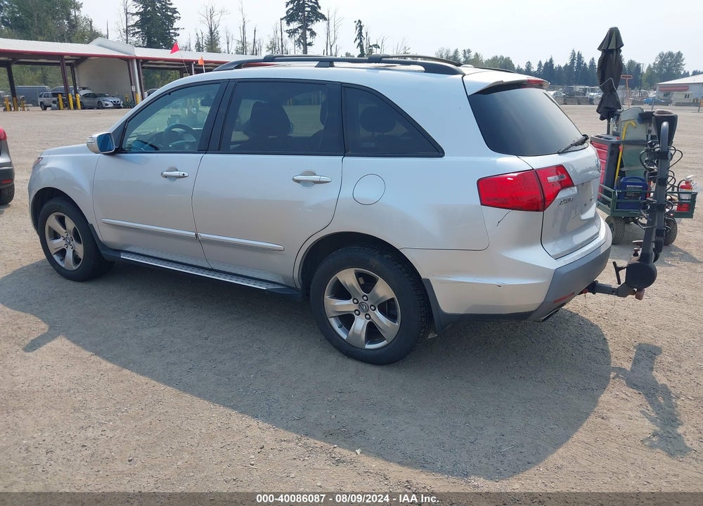 2007 ACURA MDX SPORT PACKAGE VIN: 2HNYD28587H527674