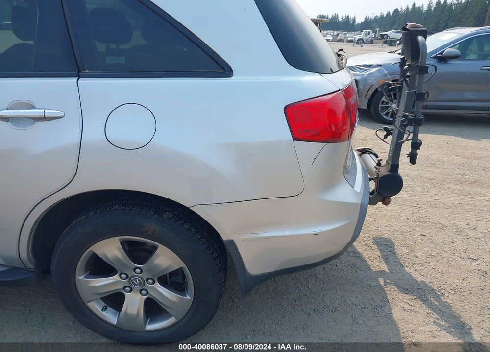 2007 ACURA MDX SPORT PACKAGE VIN: 2HNYD28587H527674