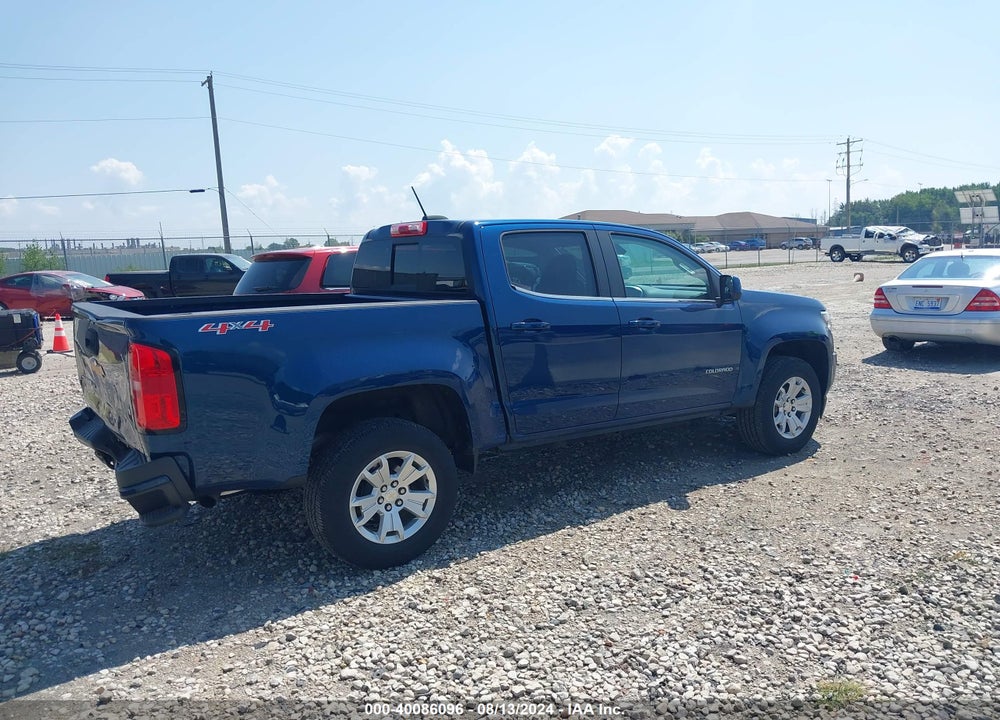 2020 CHEVROLET COLORADO LT VIN: 1GCGTCEN5L1156500