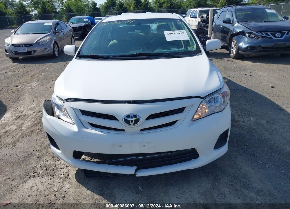 2011 TOYOTA COROLLA LE VIN: 2T1BU4EE9BC716266