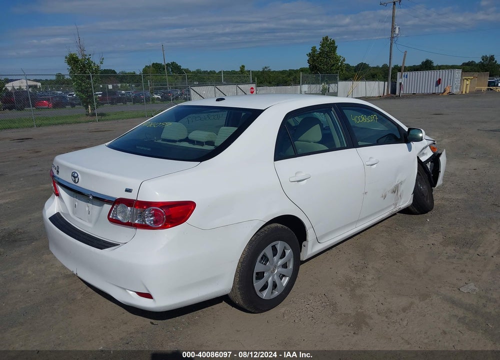 2011 TOYOTA COROLLA LE VIN: 2T1BU4EE9BC716266