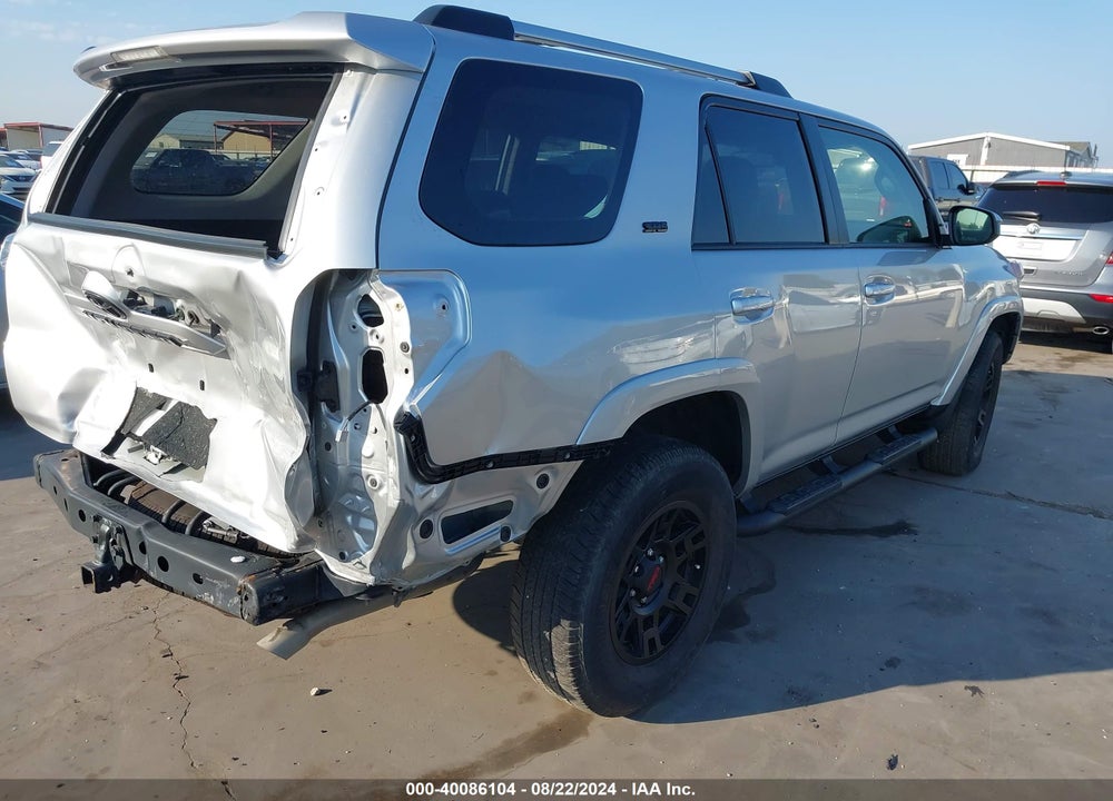2022 TOYOTA 4RUNNER SR5 VIN: JTEMU5JRXN5980990