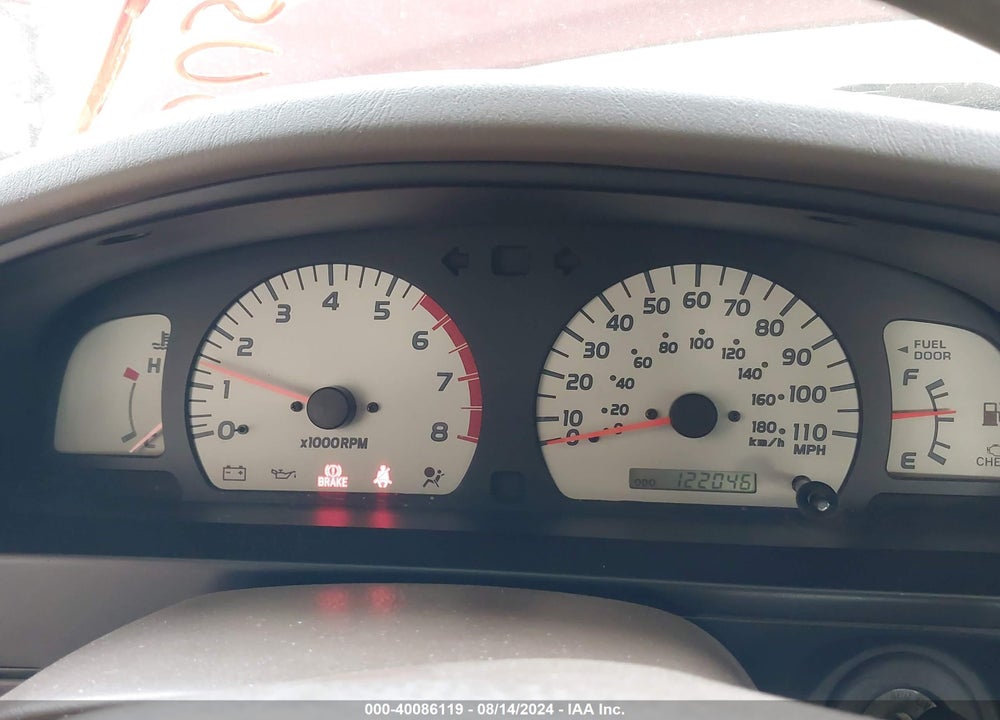 2001 TOYOTA TACOMA PRERUNNER V6 VIN: 5TESN92N11Z874284