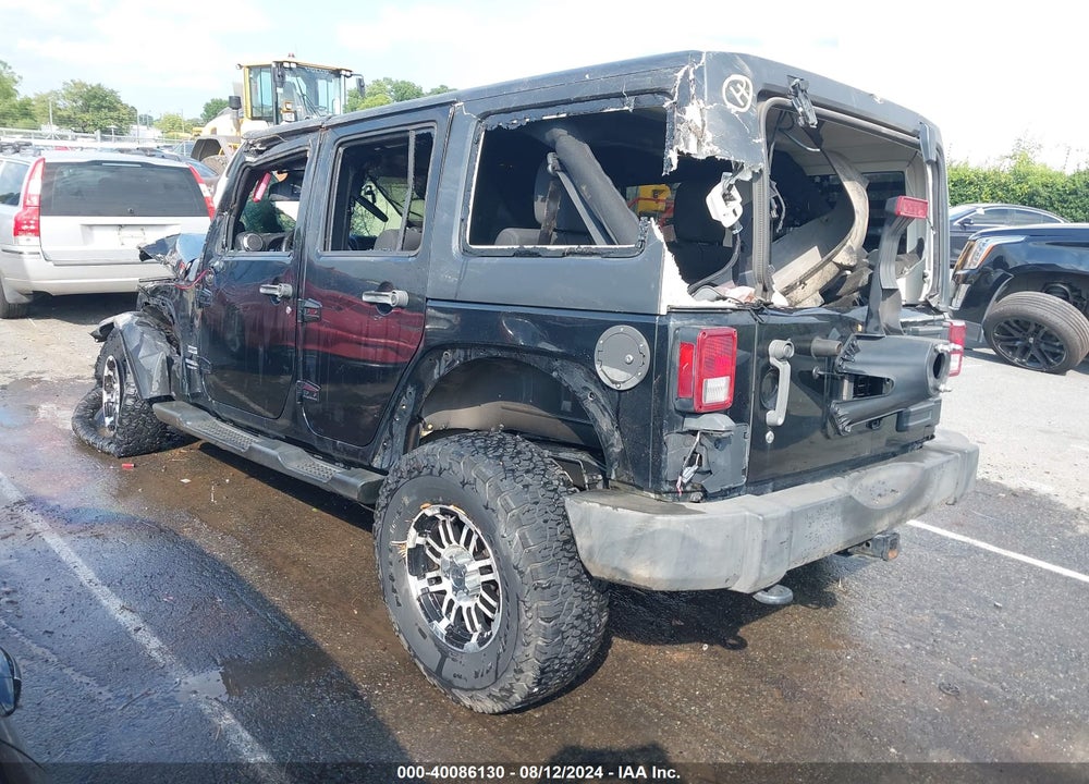 2012 JEEP WRANGLER UNLIMITED SPORT VIN: 1C4BJWDG0CL184830