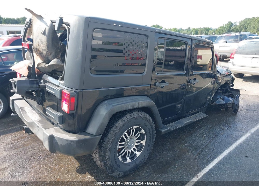 2012 JEEP WRANGLER UNLIMITED SPORT VIN: 1C4BJWDG0CL184830