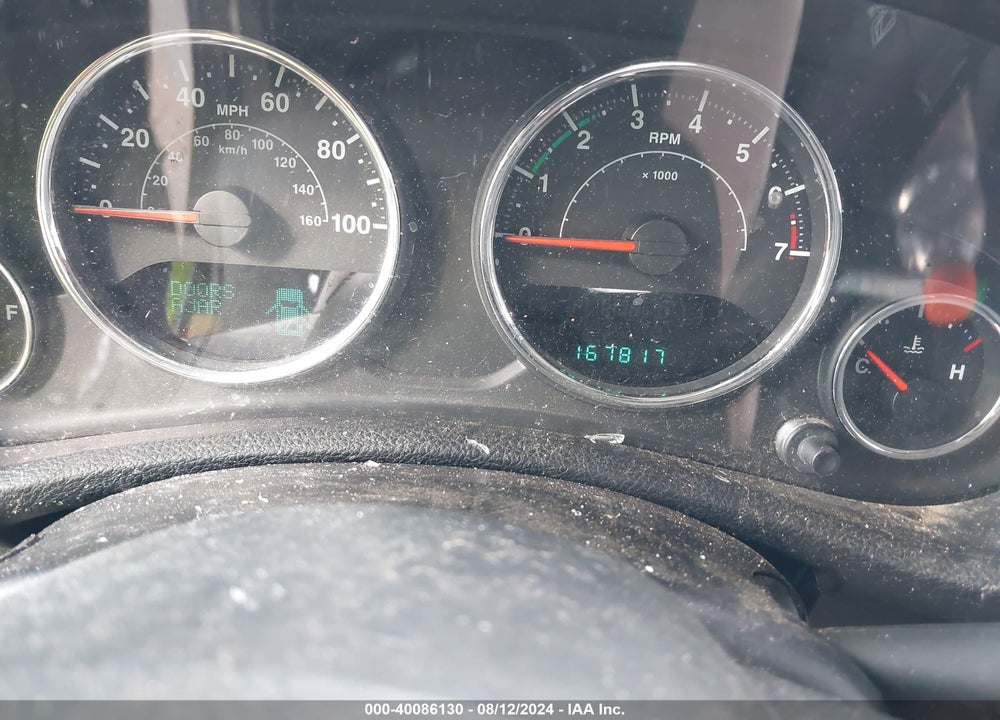 2012 JEEP WRANGLER UNLIMITED SPORT VIN: 1C4BJWDG0CL184830