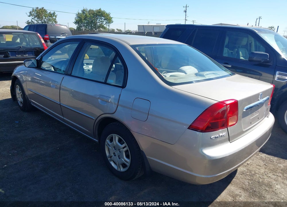 2002 HONDA CIVIC LX VIN: 2HGES16552H555549
