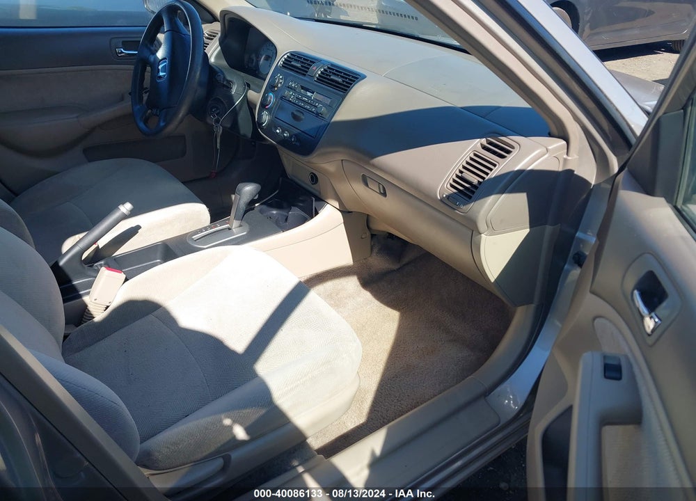 2002 HONDA CIVIC LX VIN: 2HGES16552H555549