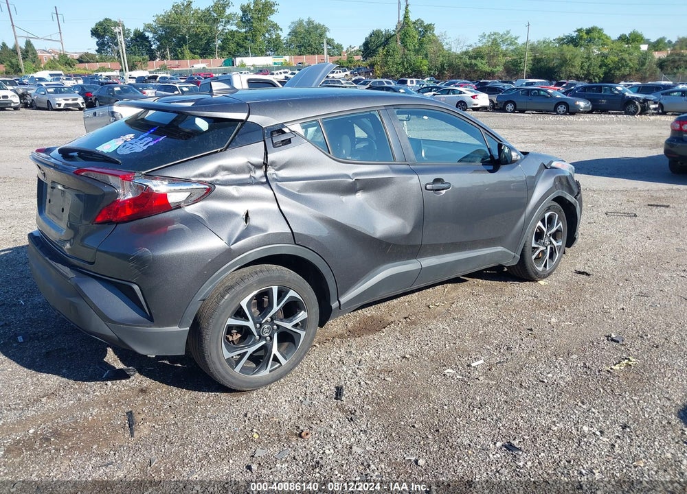 2019 TOYOTA C-HR XLE VIN: NMTKHMBX4KR075706