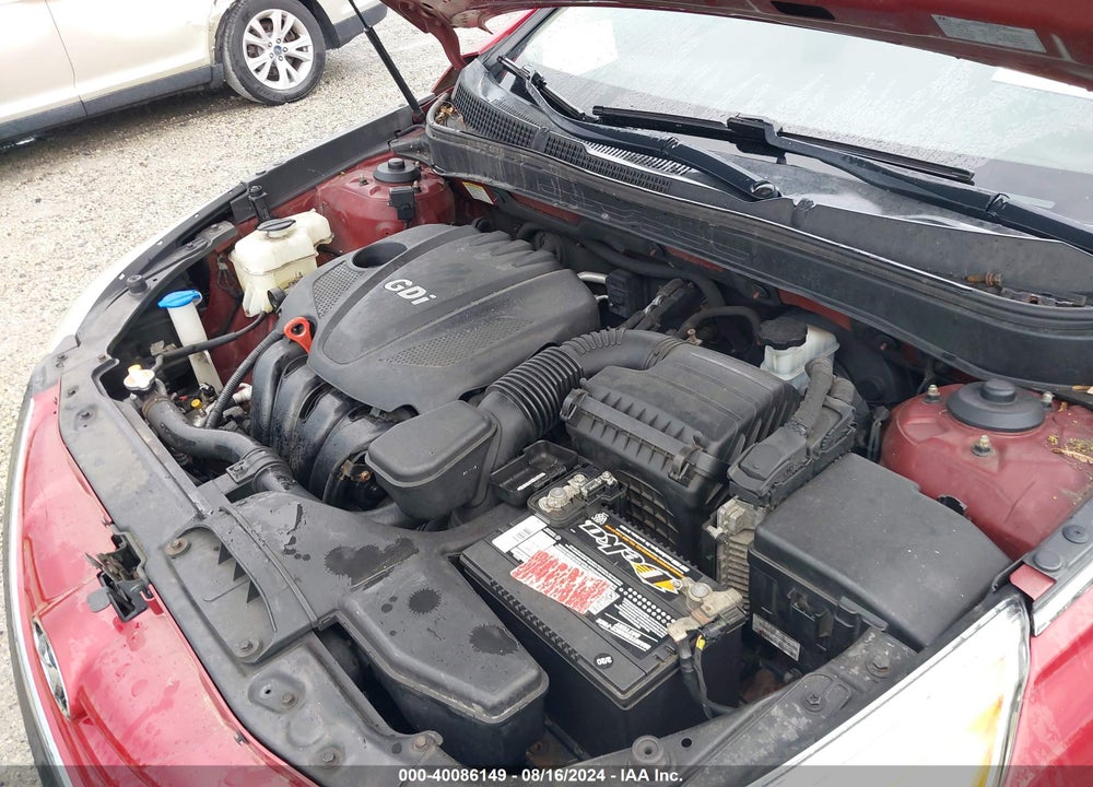 2011 HYUNDAI SONATA GLS VIN: 5NPEB4ACXBH259083
