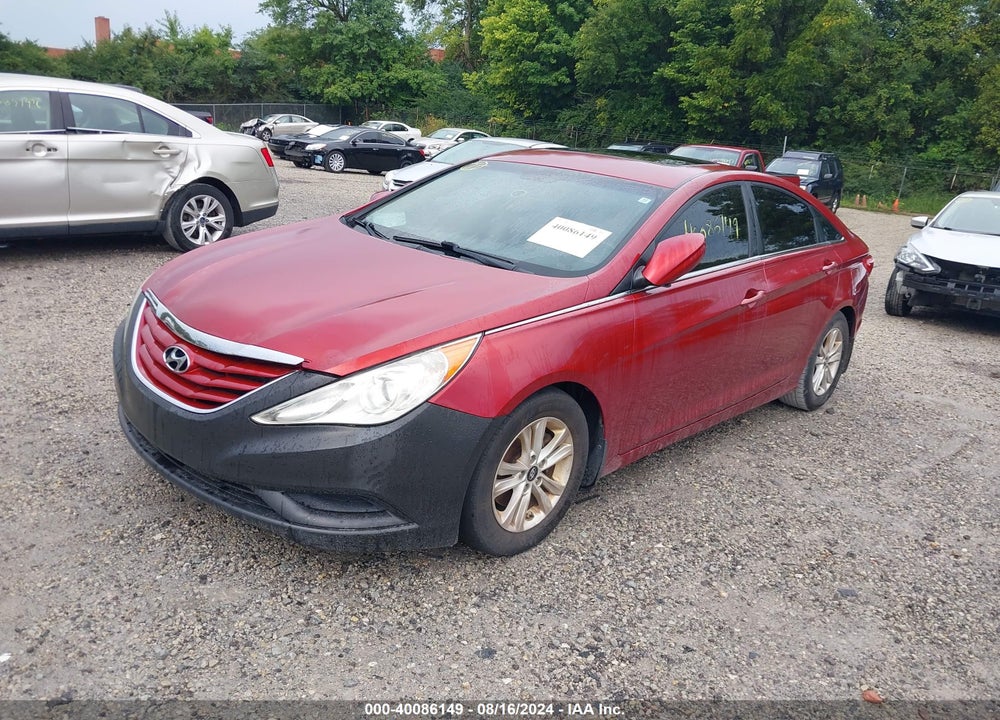 2011 HYUNDAI SONATA GLS VIN: 5NPEB4ACXBH259083