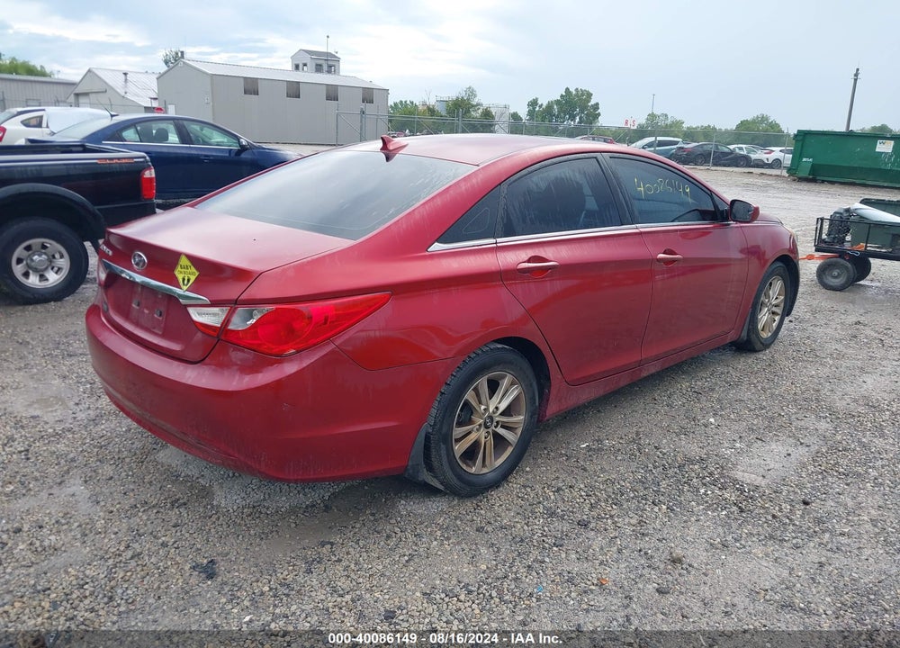 2011 HYUNDAI SONATA GLS VIN: 5NPEB4ACXBH259083