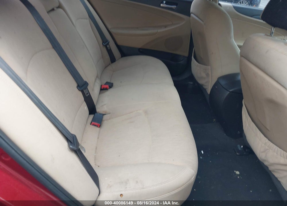 2011 HYUNDAI SONATA GLS VIN: 5NPEB4ACXBH259083