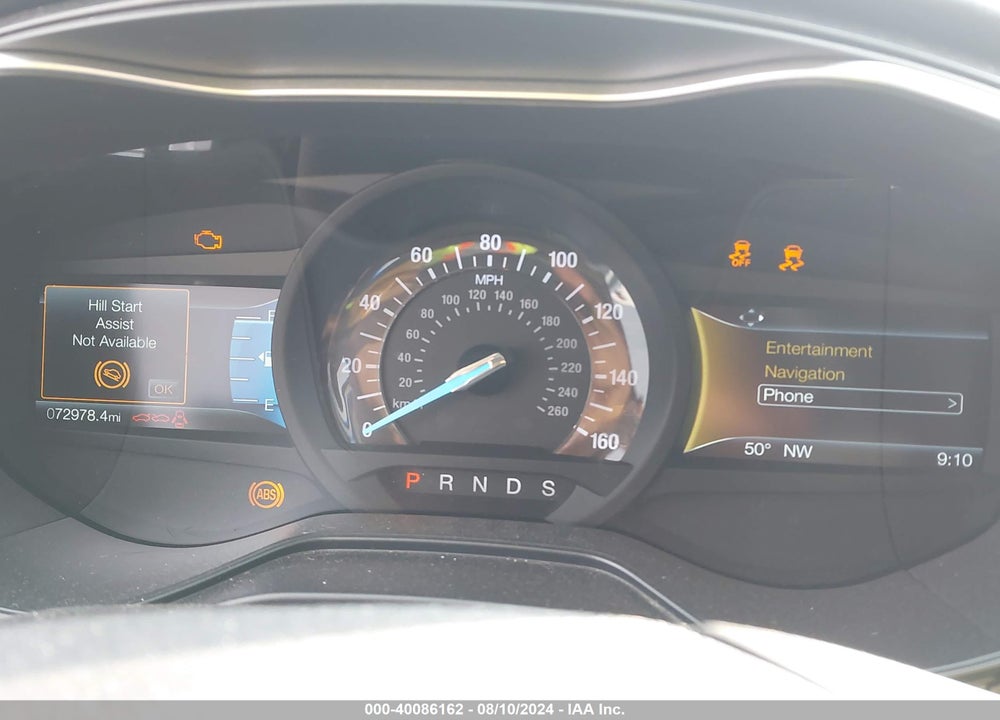 2019 FORD FUSION TITANIUM VIN: 3FA6P0D98KR118403
