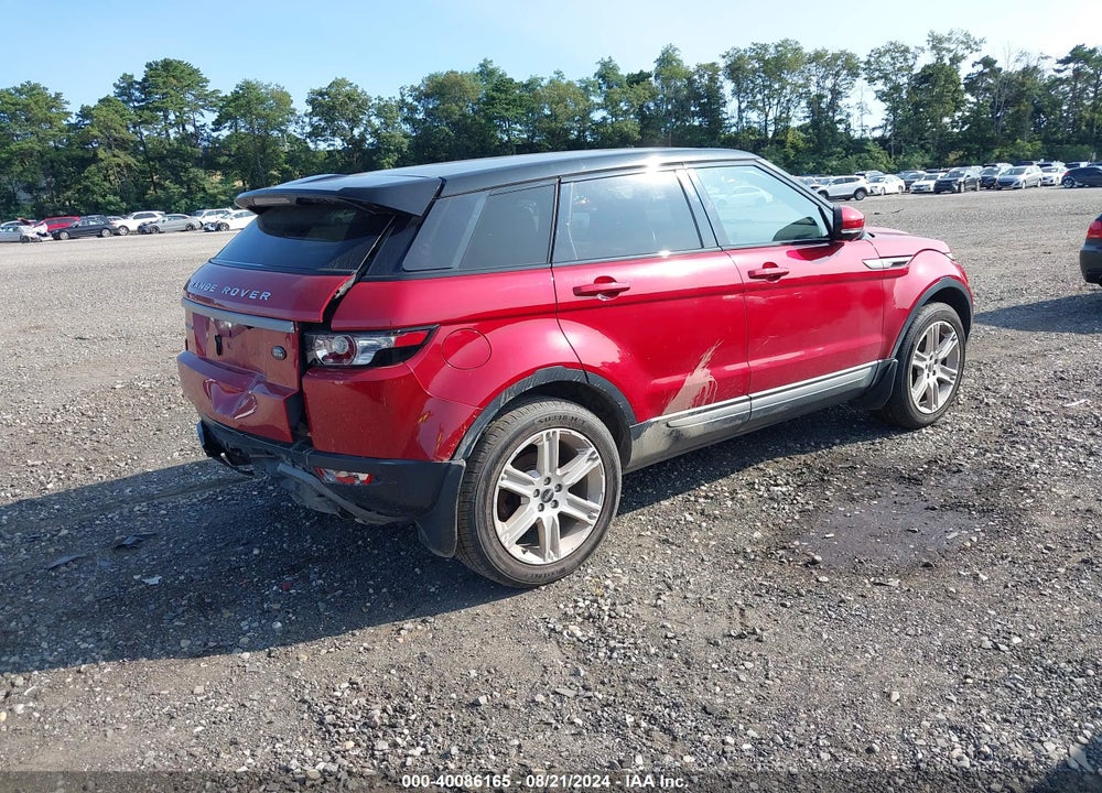 2013 LAND ROVER RANGE ROVER EVOQUE PURE VIN: SALVR2BGXDH819678