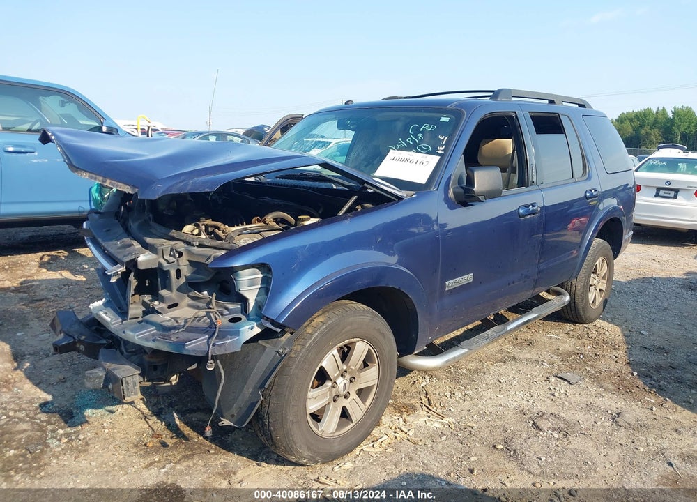 2008 FORD EXPLORER XLT VIN: 1FMEU73E28UA40123