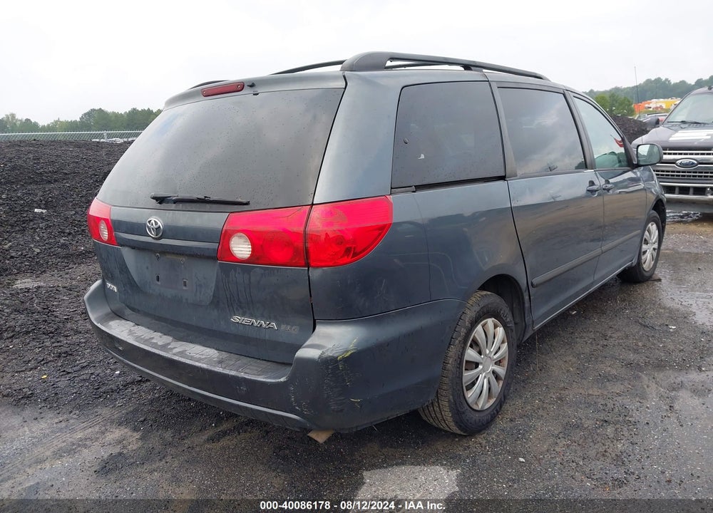 2009 TOYOTA SIENNA LE VIN: 5TDZK23C19S287135