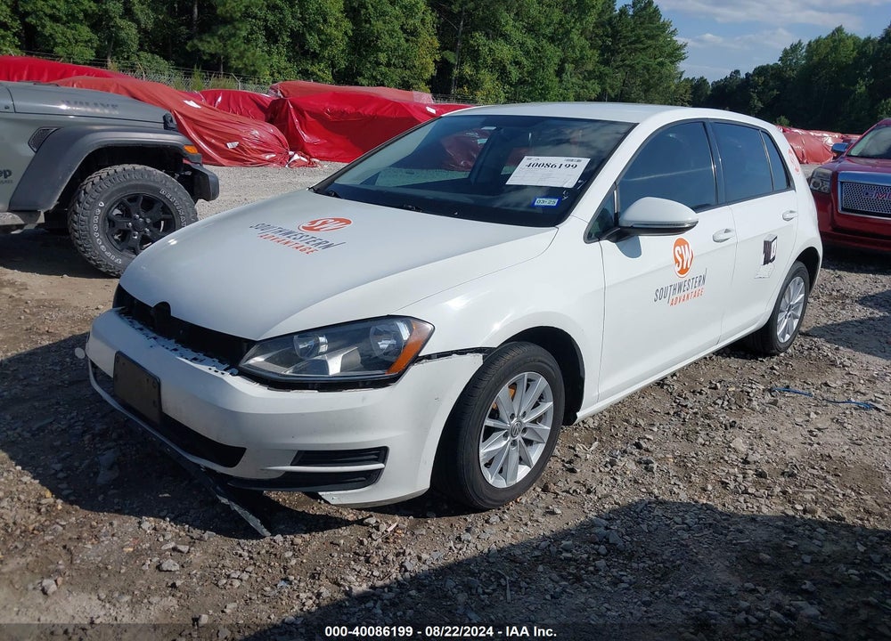 2017 VOLKSWAGEN GOLF S/TSI SE 4-DOOR/TSI SEL 4-DOOR/TSI WOLFSBURG EDITION 4-DOOR VIN: 3VW217AU9HM023623