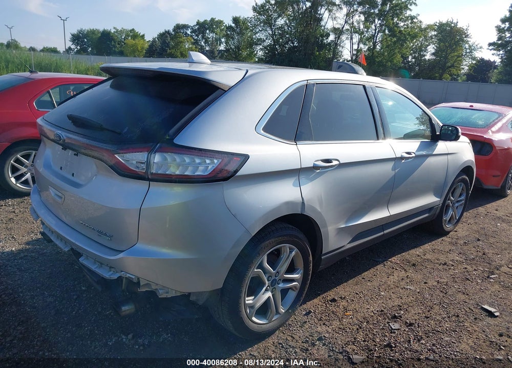 2015 FORD EDGE TITANIUM VIN: 2FMTK3K93FBB13447