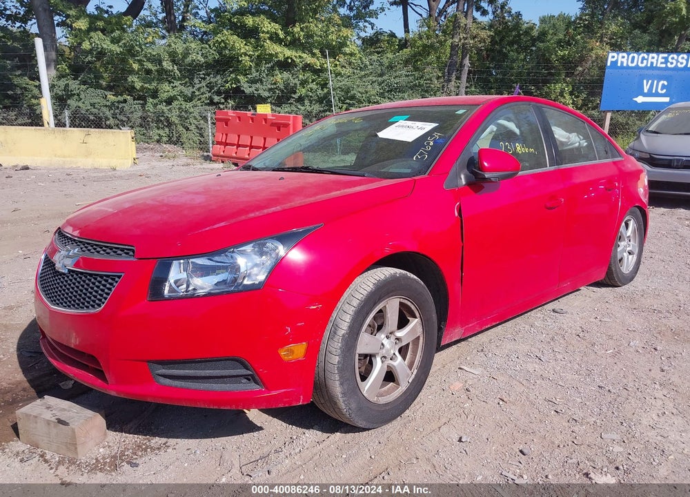 2014 CHEVROLET CRUZE 1LT AUTO VIN: 1G1PC5SB1E7122584