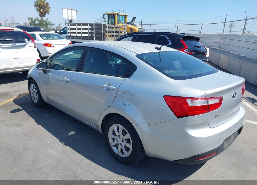 2015 KIA RIO LX VIN: KNADM4A33F6506575
