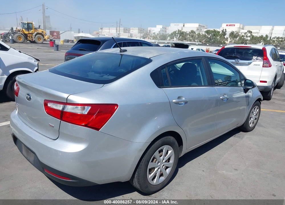 2015 KIA RIO LX VIN: KNADM4A33F6506575