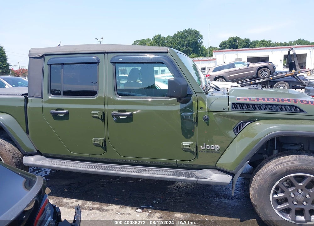 2021 JEEP GLADIATOR OVERLAND 4X4 VIN: 1C6HJTFG2ML610919