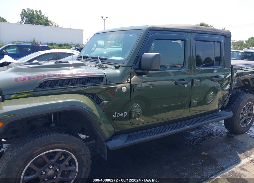 2021 JEEP GLADIATOR OVERLAND 4X4 VIN: 1C6HJTFG2ML610919