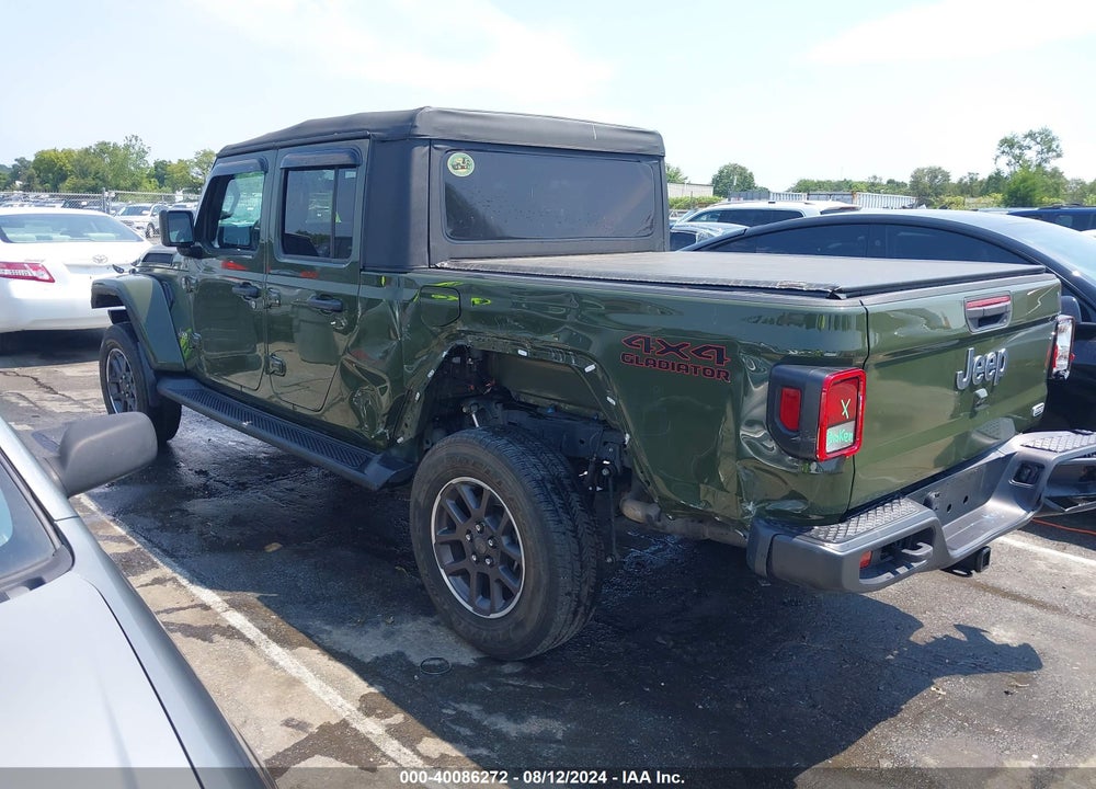 2021 JEEP GLADIATOR OVERLAND 4X4 VIN: 1C6HJTFG2ML610919