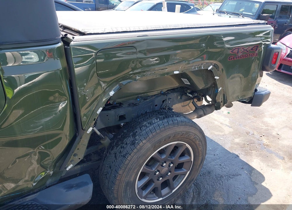 2021 JEEP GLADIATOR OVERLAND 4X4 VIN: 1C6HJTFG2ML610919