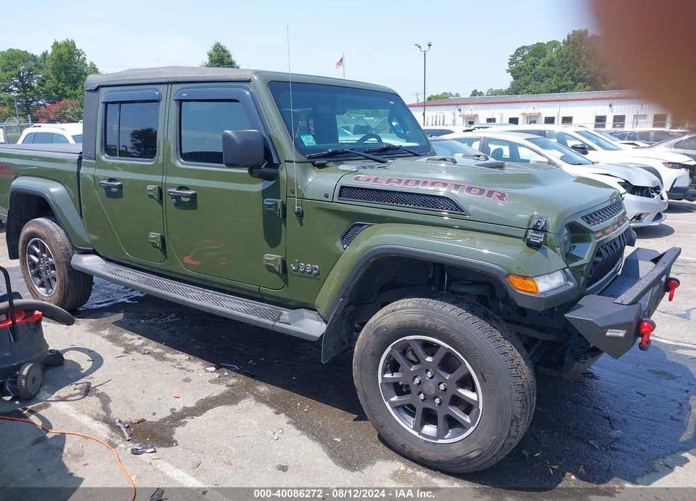 2021 JEEP GLADIATOR OVERLAND 4X4 VIN: 1C6HJTFG2ML610919