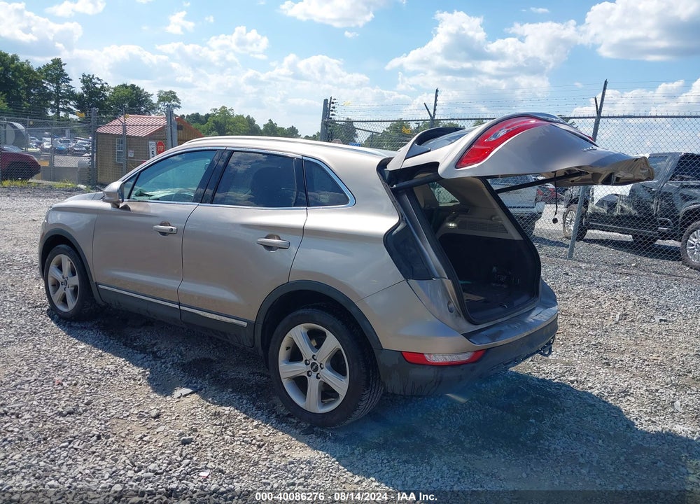 2018 LINCOLN MKC PREMIERE VIN: 5LMCJ1C90JUL03695