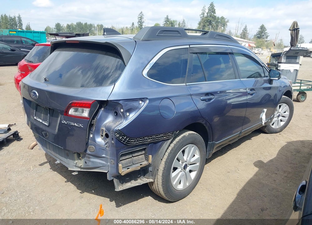 2018 SUBARU OUTBACK 2.5I PREMIUM VIN: 4S4BSAFC6J3358631