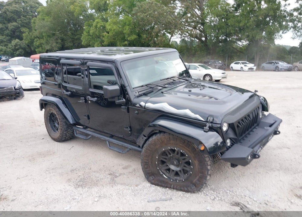 2015 JEEP WRANGLER UNLIMITED WRANGLER X VIN: 1C4BJWEG7FL645038