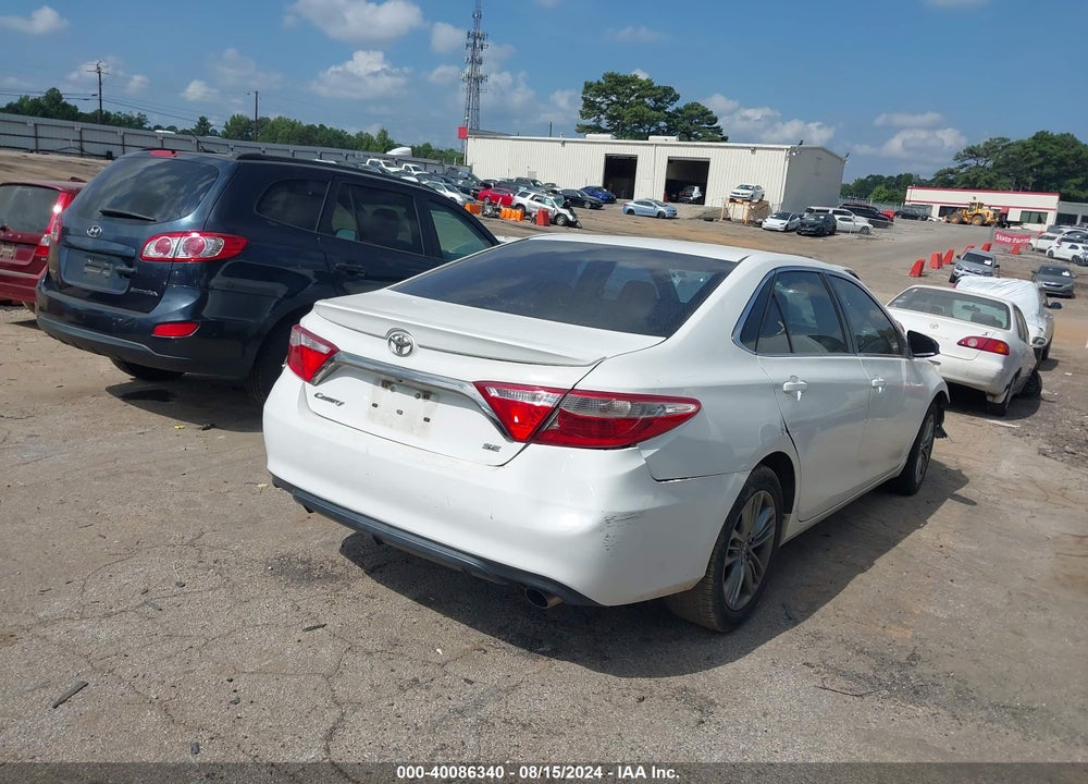 2016 TOYOTA CAMRY SE VIN: 4T1BF1FK1GU125447