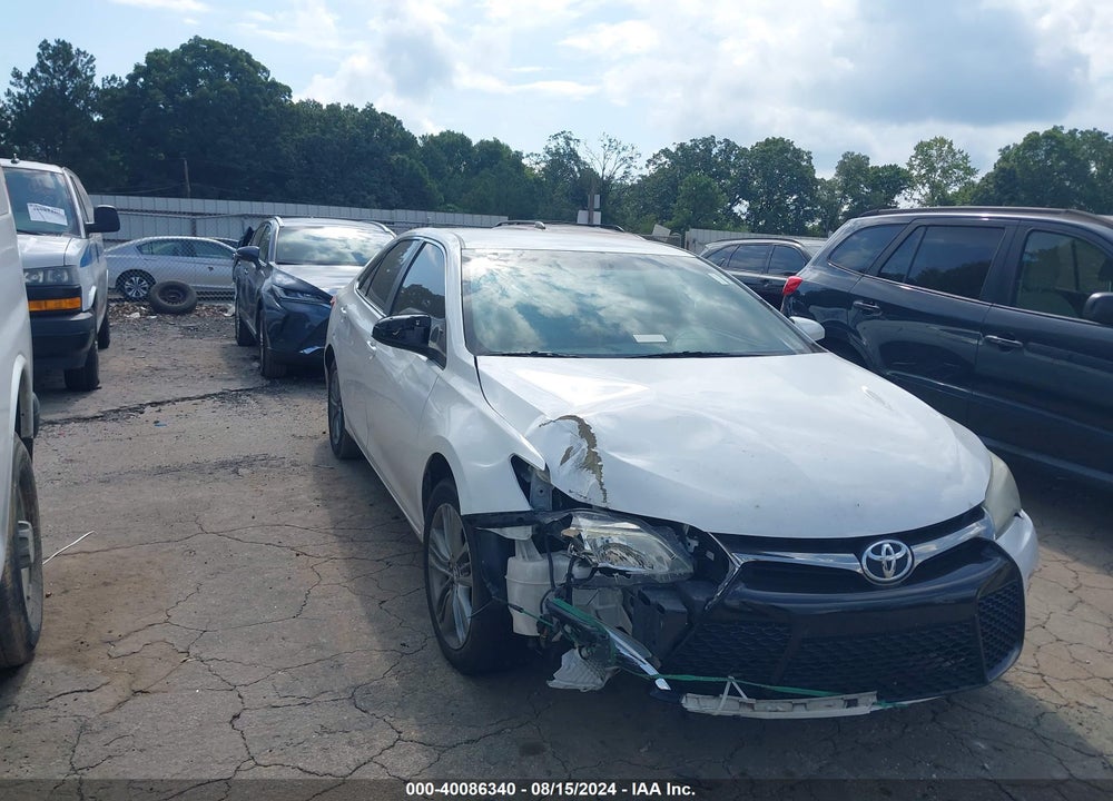 2016 TOYOTA CAMRY SE VIN: 4T1BF1FK1GU125447