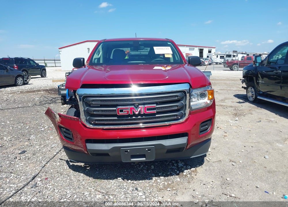 2016 GMC CANYON VIN: 1GTG5BE37G1122101