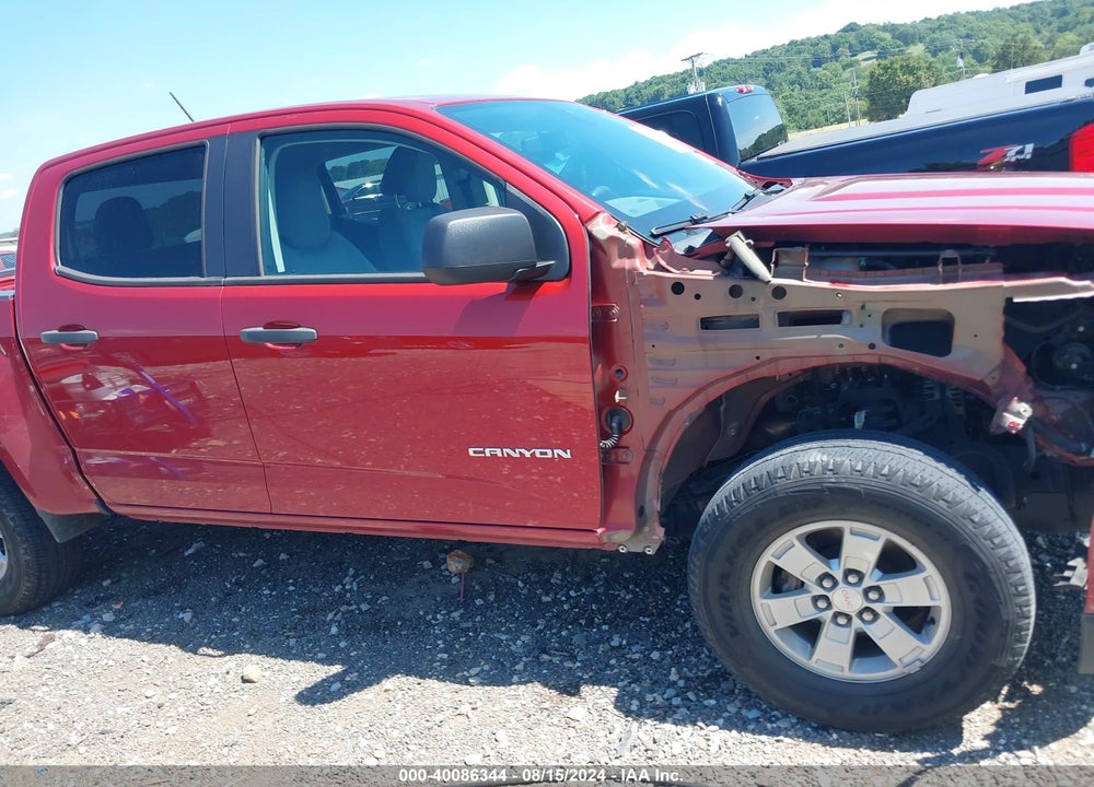 2016 GMC CANYON VIN: 1GTG5BE37G1122101