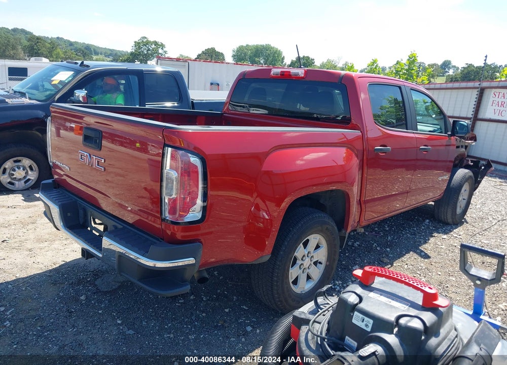 2016 GMC CANYON VIN: 1GTG5BE37G1122101