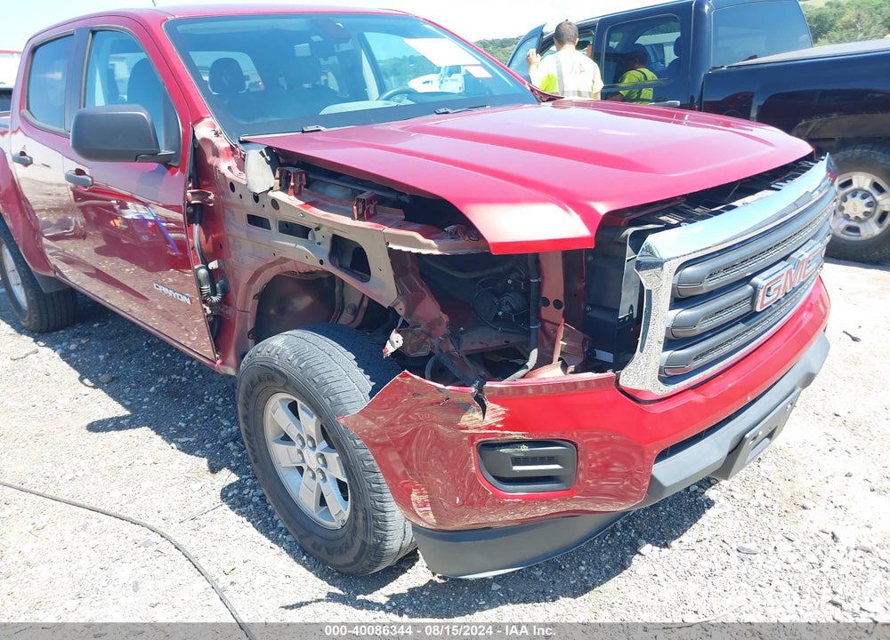 2016 GMC CANYON VIN: 1GTG5BE37G1122101