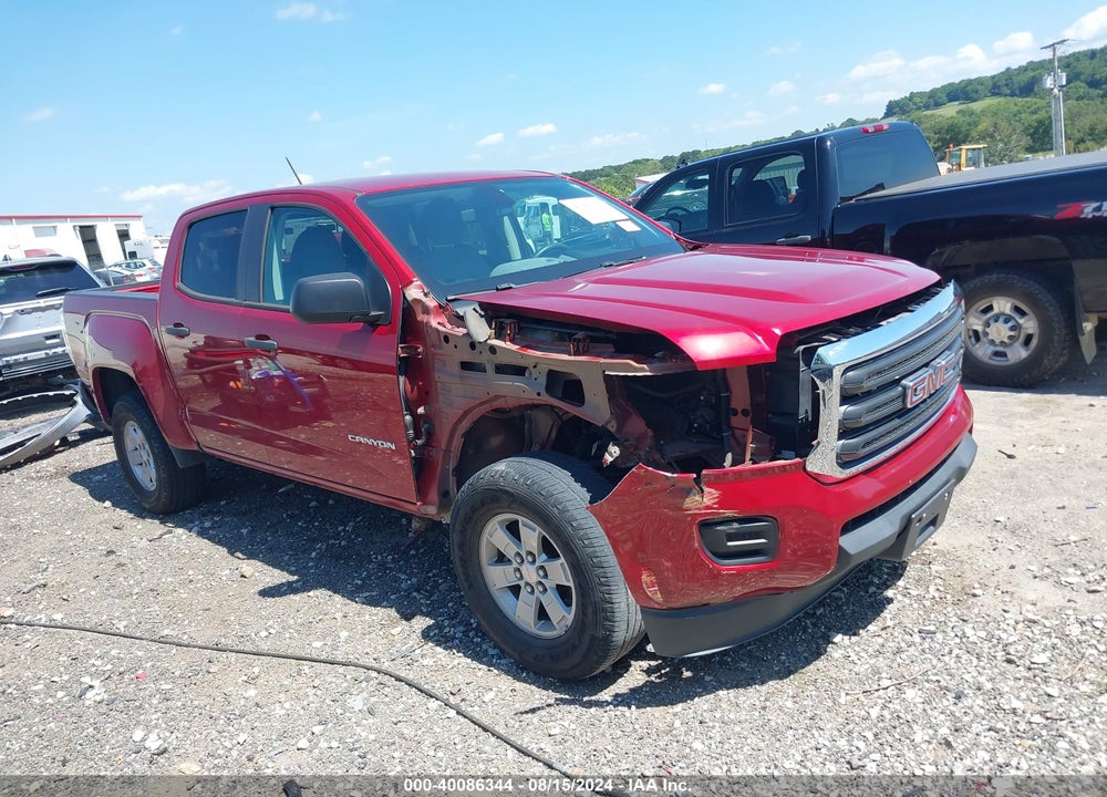 2016 GMC CANYON VIN: 1GTG5BE37G1122101