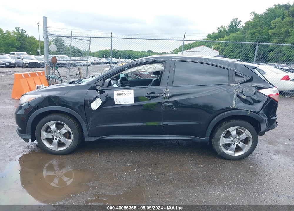 2016 HONDA HR-V EX-L VIN: 3CZRU6H77GM753641