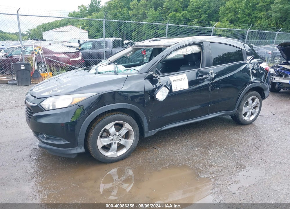 2016 HONDA HR-V EX-L VIN: 3CZRU6H77GM753641