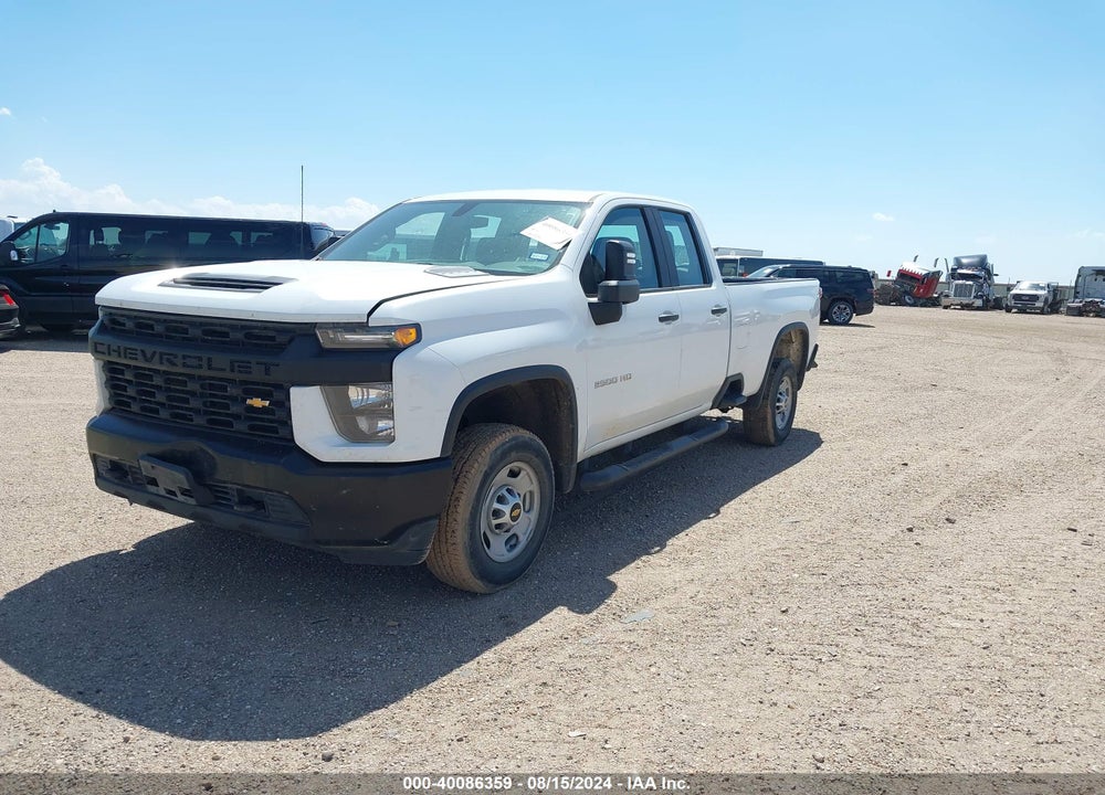 2021 CHEVROLET SILVERADO 2500HD 2WD DOUBLE CAB LONG BED WT VIN: 1GC5WLE79MF156276