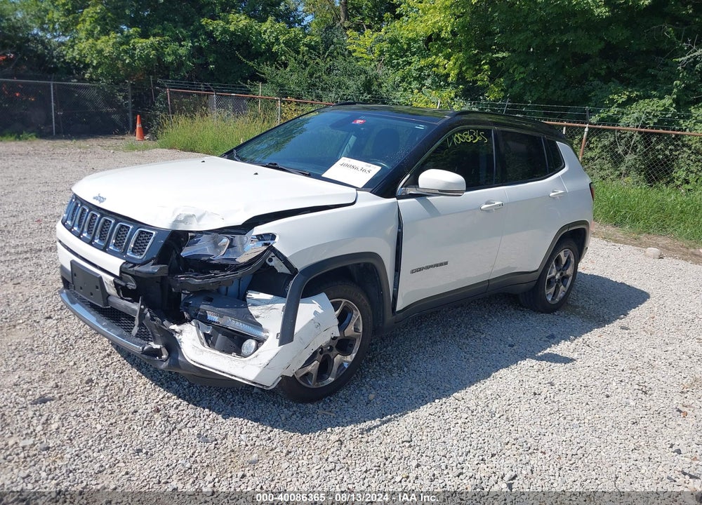 2018 JEEP COMPASS LIMITED FWD VIN: 3C4NJCCBXJT318987