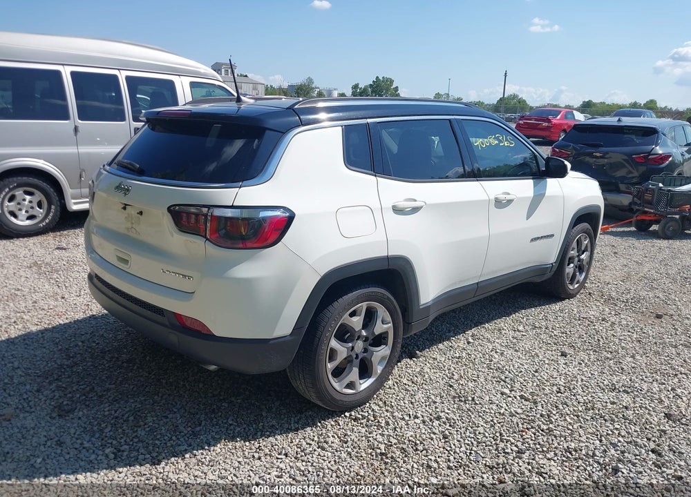 2018 JEEP COMPASS LIMITED FWD VIN: 3C4NJCCBXJT318987